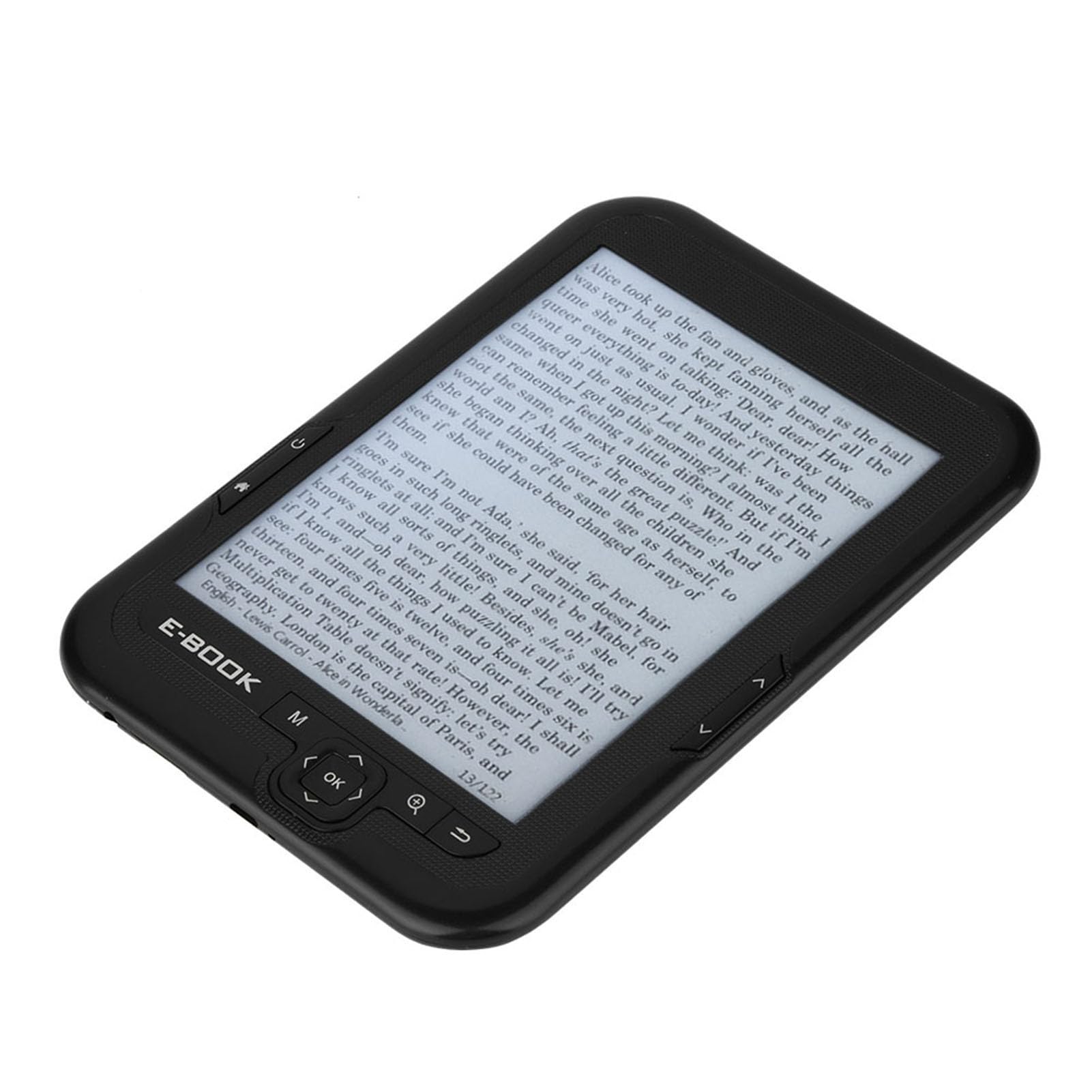 Electronic Book Reader, Portable Electronic Book, Waterproof Electronic Book Reader, Ultra Slim Electronic Book (29 Languages)(Black8G)