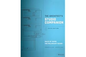 The Architect's Studio Companion: Rules of Thumb for Preliminary Design