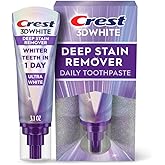 Crest 3DWhite Brilliance Deep Stain Remover Ultra White Toothpaste - 3.1oz
