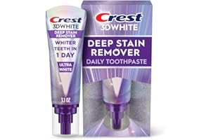 Crest 3DWhite Brilliance Deep Stain Remover Ultra White Toothpaste - 3.1oz