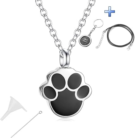 dog ashes necklace amazon