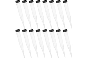 JHKNNK Plastic Floral Water Tubes 50Pcs Flower Stem Holders for Hydroponic Flower Arrangements and Bouquet