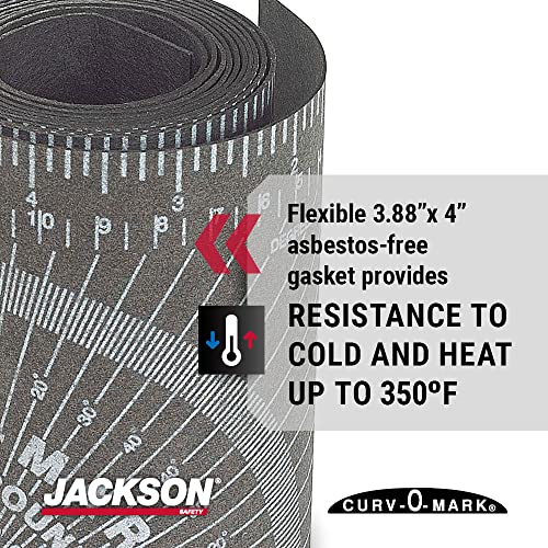 Jackson Safety Pipe Measure Tool Wrap Around Tape, Flex Angle Measuring