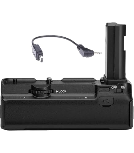 Venidice Batterij Grip MCO-Z6Z7, verticale handgreep houder voor Nikon Z6 Z7 Full Frame spiegelloze camera's, vervanging als de MB-N10, met 2.4G draadloze afstandsbediening, zwart