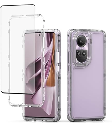 Phone Cover Bundles Compatible With Oppo Reno 10 Pro Plus 5G Case With Kickstand & Slide Camera Cover, Shockproof Military-Grade Case Rugged Protective Cover Compatible With OppoReno 10 Pro 5G Phone C - View #2