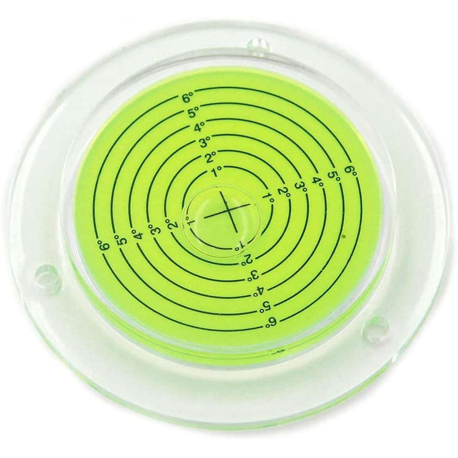 Taskar Screw On Large Round Bullseye Bubble Spirit Level 100mm
