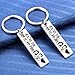 2pcs You Are The Pam to My Jim Keychain Set Inspired - Boyfriend and Girlfriend Couples Gift His and Hers Anniversary Present Husband and Wife Engagement Gifts For Him and Her