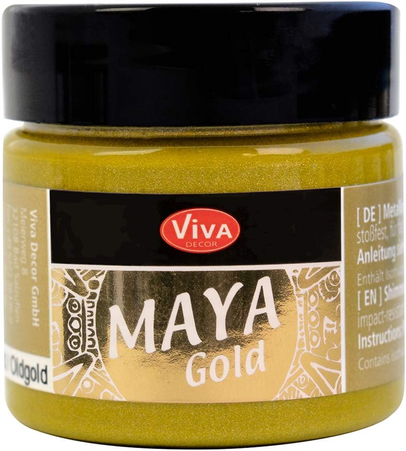 VIVA DECOR - 3PL MAYA 45ML OLD GOLD, Medium 123290534, 45 ml (Pack of 1)