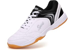 CHUUMEE Men's Pickleball Shoes Badminton Shoes Men's Tennis Shoes Indoor Court Shoes Basketball Squash Volleyball