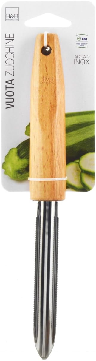 Svuota Zucchine Paderno - Acciaio Inox, Per Palline Di Verdura E Frutta