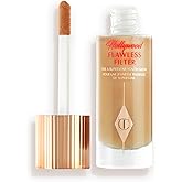 Charlotte Tilbury Hollywood Flawless Filter - Multi‑Use Makeup Primer, Complexion Booster & Illuminating Liquid Highlighter with Sheer Coverage - Smooths & Blurs Skin