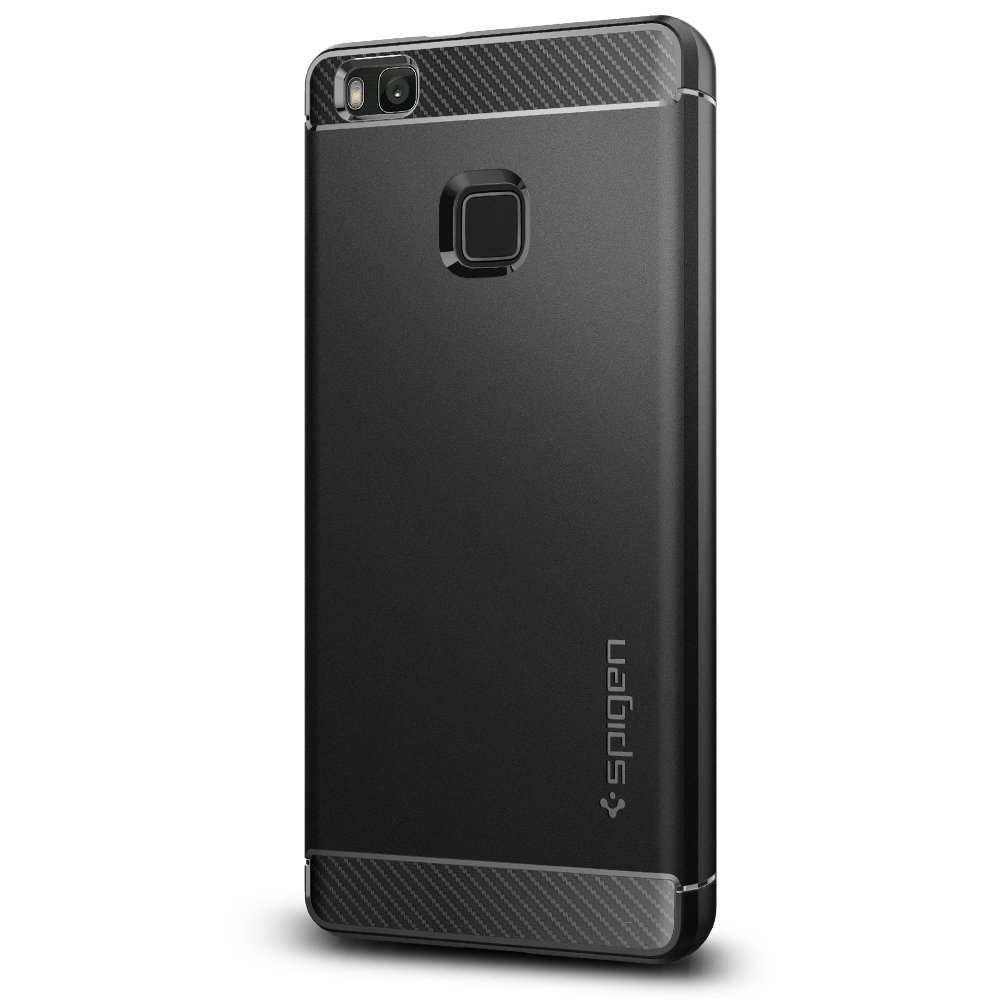 Funda Huawei P Lite Spigen Rugged Armor Resistente Negro Rugged Armor protección