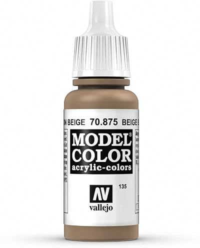 Vallejo Model Color Beige Brown 17 ml Acrylic Paint Beig e Brown