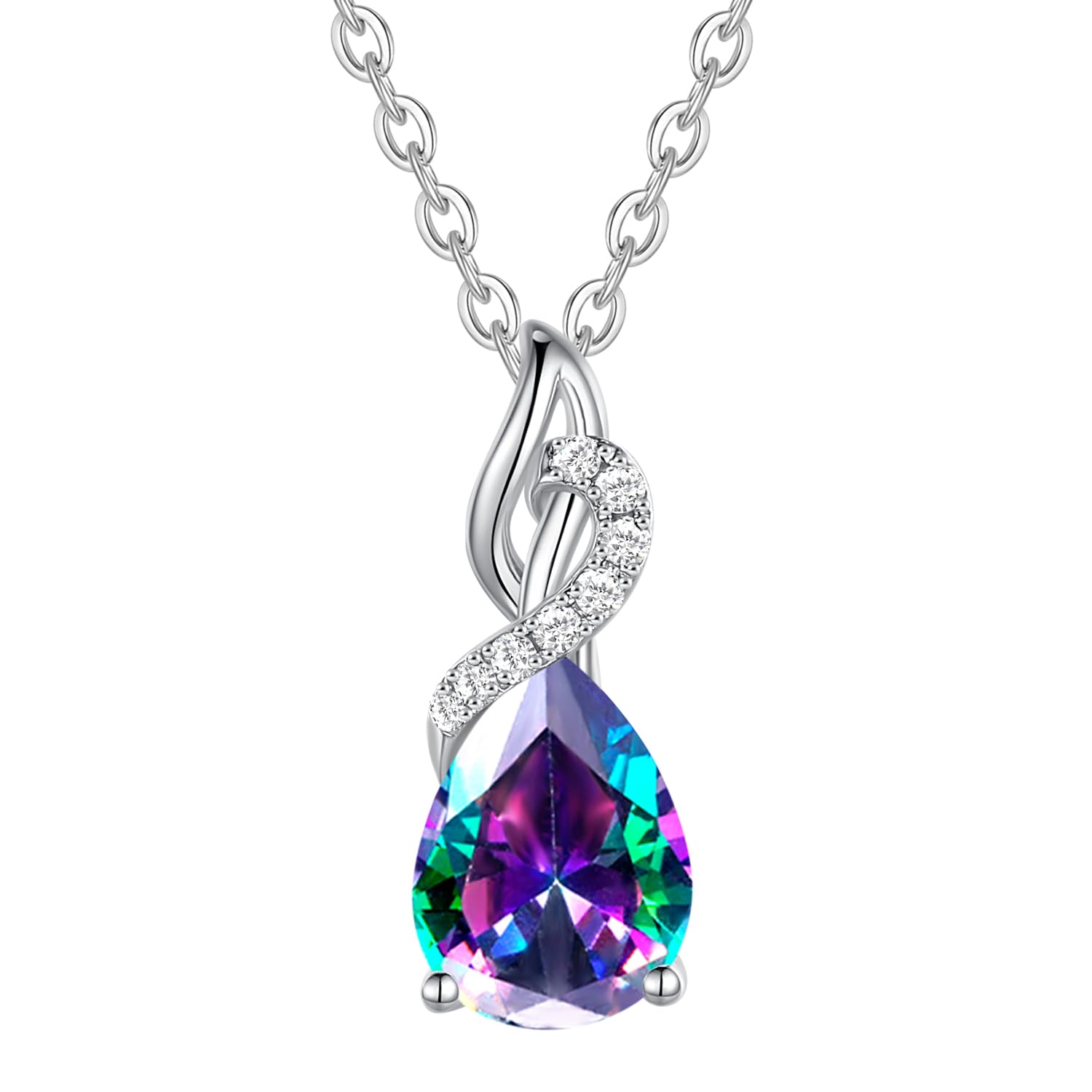 FANCIME Valentine's Day Gifts Alexandrite Necklace