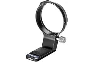 LEOFOTO CFC-01 Lens Base for Canon RF 100-500mm F4.5-7.1 L is USM, QD Spot, 1/4" and 3/8 Screw Hole, Arca
