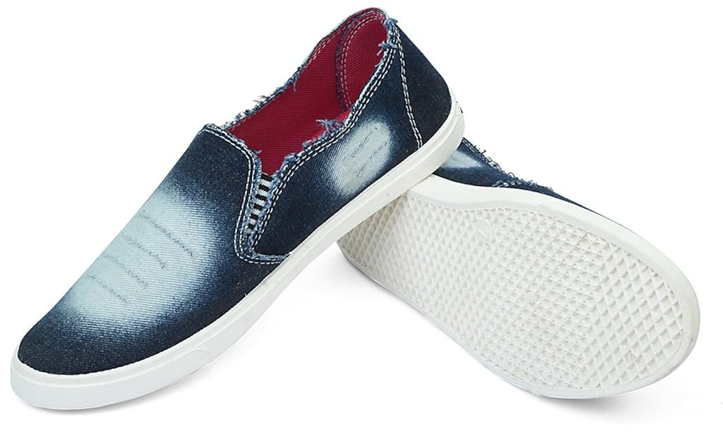 chevit women's denim blue pink 205 casual loafers and mocassins