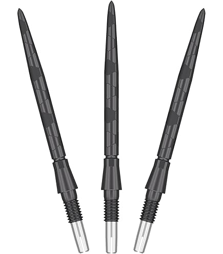 Target Darts Swiss Point Storm Tips - 3-Pack LNC Dart Points 26mm/30mm/35mm Gold/Silver/Black