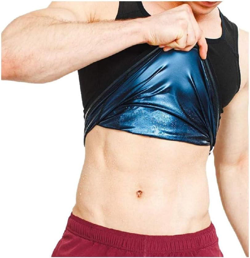 KOERIM Unisex Hot Sweat Body Shaper Slimming Shirt Vest Thermo Yoga Sauna Fat Burner Waist Shaper Trainer Tank Top