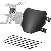 Number Plate for Ebike &ndash; Universal Downhill Electric Bike Plate for Q20, S1/S2/Y1/RX, X1S/X/X2/MX3/MX4/MX5, , Pro SS/SR/S (Black)