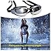 MIGAGA Unisex Anti Fog UV Protect Swim Goggle with Nose Clip and Earplugs, Black