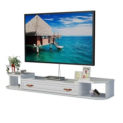 Amazon Com Wall Mounted Tv Cabinet Bedroom Living Room Wall