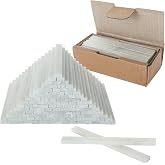 ZOEYES 108Pcs Soapstone Pen, Flat White Soapstone Refills, Soap Stones Chalk, Professional Soapstone Pencil for Welders Textile Marking Tools and Markers Removable Markings on Steel Cast Iron