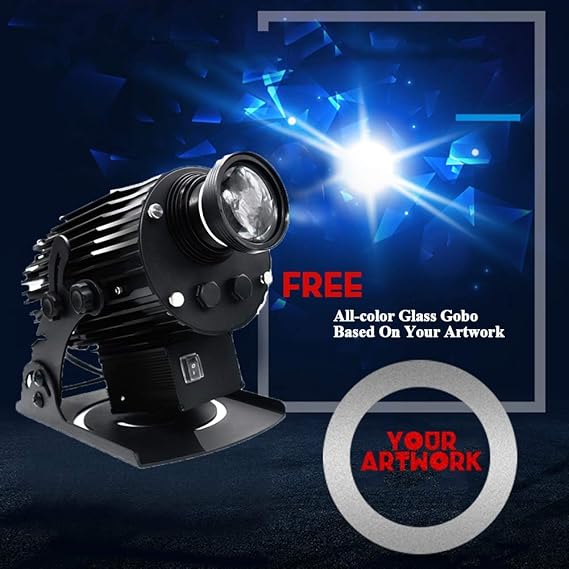 DYJD 100W LED GOBO Proyector Logotipo Personalizado Exterior ...