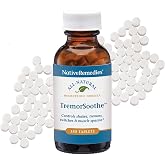 Native Remedies TremorSoothe - Muscle &amp; Nerve Support - 180 Tablets | Targeted Muscle Comfort &amp; Nerve Calm, Reduces Involuntary Muscle Twitches &amp; Shakiness, Promotes Nervous System Calm