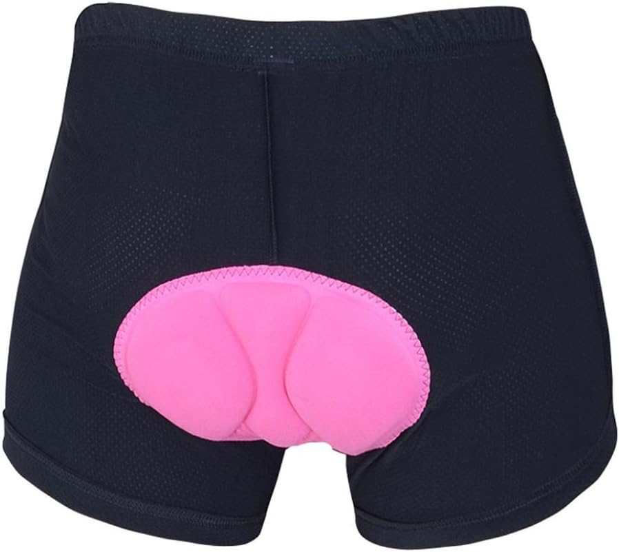 InKach Girls Cycling Shorts, Womens 3D Padded Bicycle Underwear Shorts