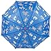 Babalu Kids Umbrella - Childrens 18 Inch Rainy Day Umbrella - Raining Cats and Dogs Blue/Red