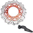 TOFR 320mm Front Brake Rotor Disc + Bracket for 125-530 250 SX SXF XCF EXC 2009-2017