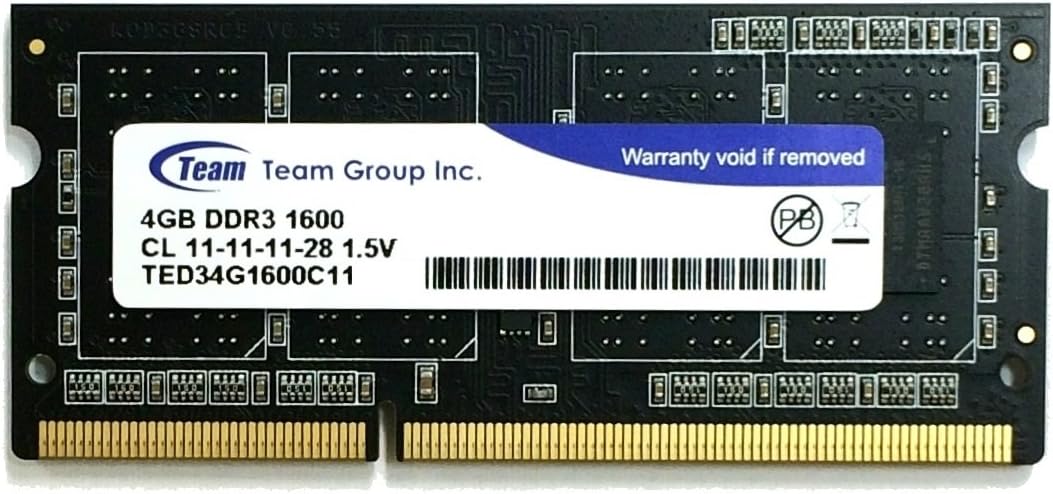 Team ノートpc用メモリ Ddr3 1600mhz Pc3 シリーズ 永久保証 4gb Team メモリ 通販 Amazon