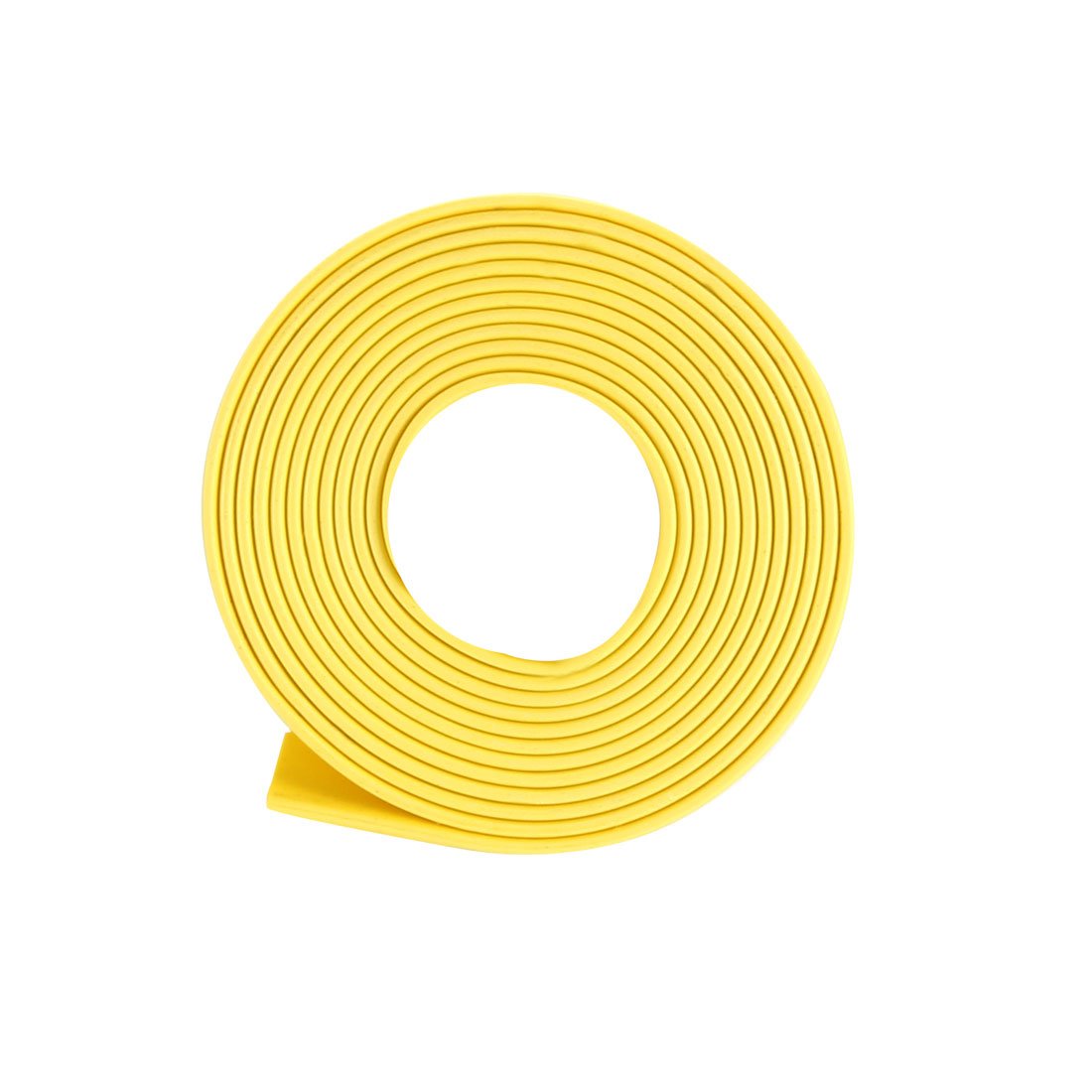 sourcing map Heat Shrink Tubing 29mm Flat Width 1m 2:1 Heat Shrink Tube Wire Wrap Yellow