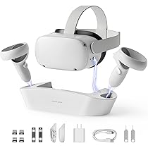 その他 / Quest 2 with accessories Kuject Design 3-in-1 Adjustable Head Strap for Meta Oculus