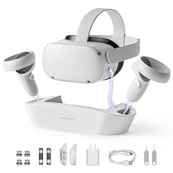 GEEKERA Charging Dock for Oculus Quest 2, Magnetic