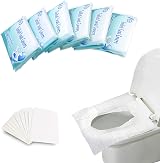 MAIYADUO 60PCS Disposable Toilet Seat Covers Flushable Travel Kids Adults view 1