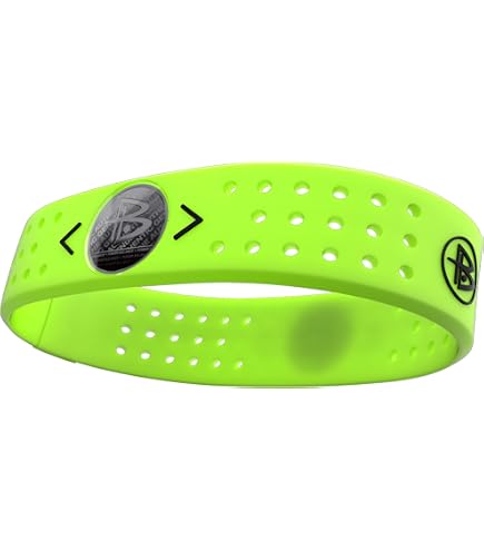 Bracelet Power Energy En Silicone Hologramme - Infusé Minéraux Naturels Et Ions Négatifs - Taille S (175 Mm)