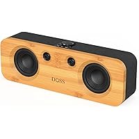 DOSS SoundBox H200 50W Home Bluetooth Speaker with Dual 3.5-Inch Woofers, Two 1-inch Tweeters, 35H Playtime, TWS, Sustainable