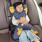 Car Travel Pillow for Kids Adults X-Shaped Car Sleeping Head Support Soft Neck Pillow Head and Body Support Travel Pillow Cushion for Car Seat Pillow Car Aircraft Travel Pillow Headrest for Road Trips