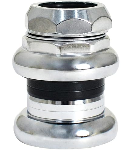 Movimento Centrale Bici Headset FSA Duron X 1" - Per Sterzo Filettato - Cuscinetti Sigillati 22.4/26.4mm - Argento Fsa Duron X Headset - Foto 6