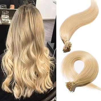 Amazon Com Pre Bonded I Tip Human Hair Extension For Women