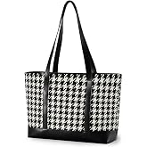 Canvas Laptop Tote Bag for Women - Work & Travel with Zipper