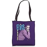 Elvis Presley Retro Portrait Tote Bag