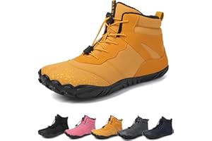 CENBINI Hike Winter Footwear Barefoot Shoes Women Men, 2024 Waterproof Wide Toe Box Barefoot Shoes, Walking Boots