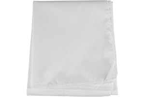 ZOPSC 60-120 Inch Portable Projection Screen 16:9 White Synthetic Polyester Fabric Projector Curtain Foldable, Anti-Reflective(84inch)