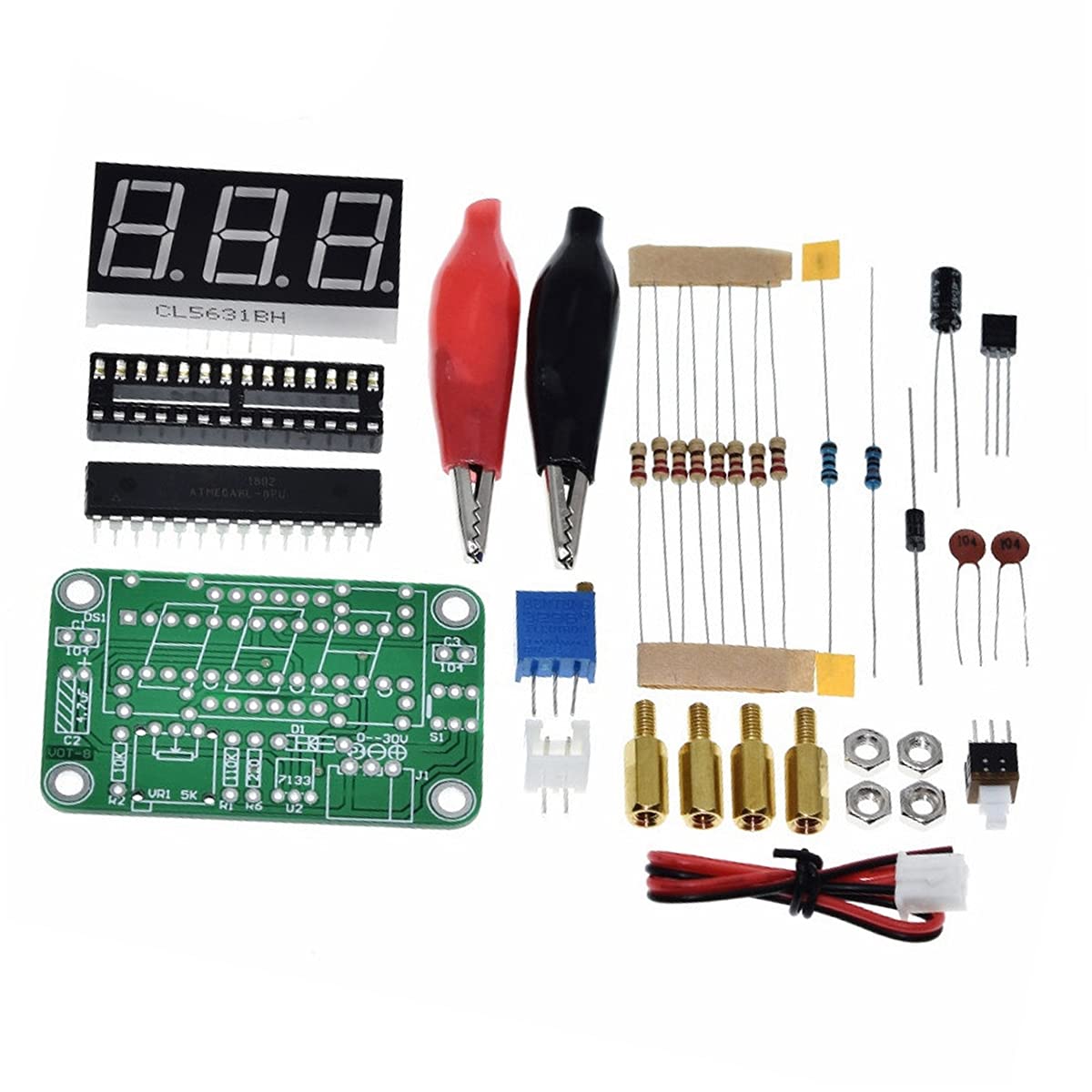 HiLetgo VOT-8 Voltmeter Kit Voltage Meter