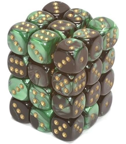 Chessex Dice D6 Sets Vortex Slime Amarillo 12 Mm Troquel De Seis Caras 36 Bloque De Dados Chessex Dice 68803600