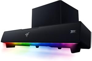 Razer Leviathan V2: Multi-Driver PC Gaming Soundbar with Subwoofer - THX Spatial Audio - Compact Design - Chroma RGB - Blueto