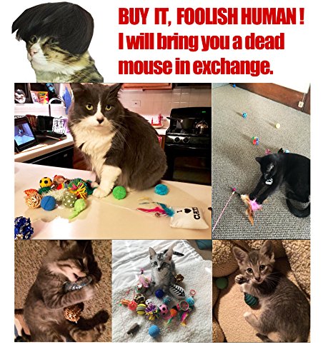 Highland Farms Select Cat toys Variety Pack for Kitty 20 pieces