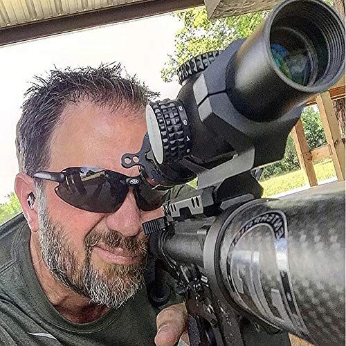 SSP Eyewear Top Focal Tactical Safety Glasses Kit with Assorted Interchangeable 1.00 Bifocal Lenses, TF 1.00 AST KIT (TF 100 AST KIT)